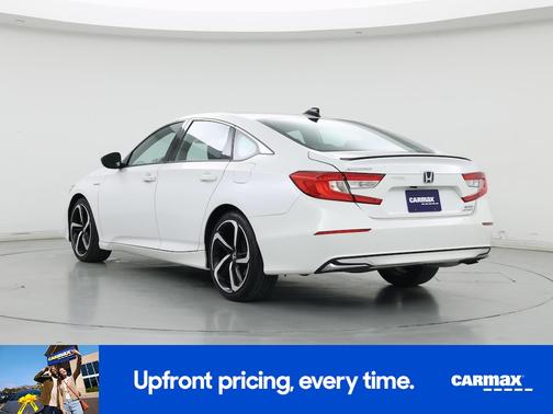 White 2022 Honda Accord Hybrid Sport
