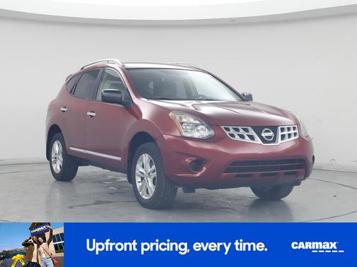 Red 2015 Nissan Rogue Select S