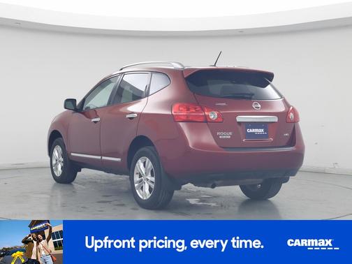 Red 2015 Nissan Rogue Select S