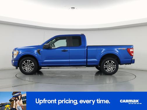 Blue 2021 Ford F-150 XL