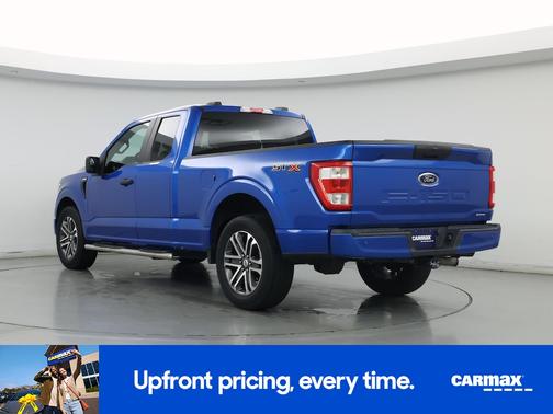 Blue 2021 Ford F-150 XL