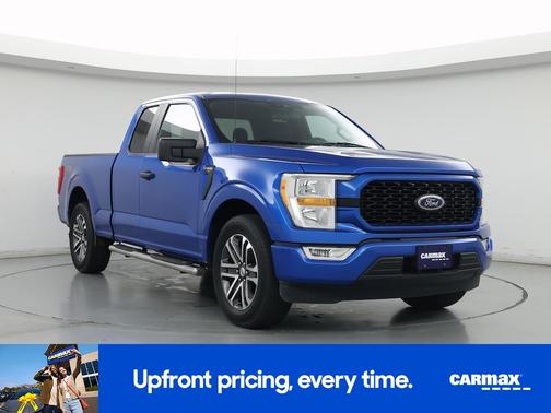 Blue 2021 Ford F-150 XL