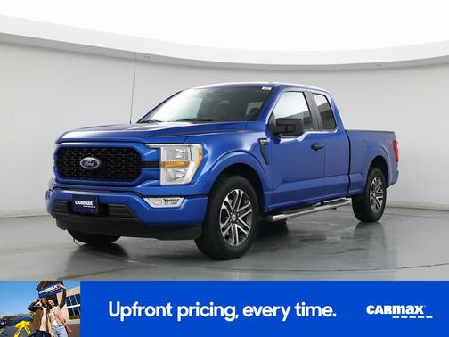 Blue 2021 Ford F-150 XL