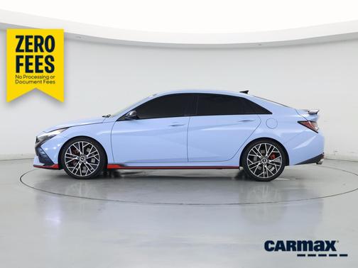 Blue 2023 Hyundai ELANTRA N