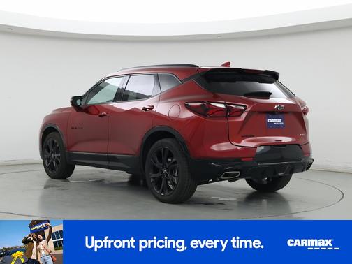 Red 2021 Chevrolet Blazer RS