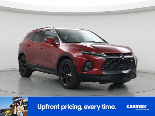 Red 2021 Chevrolet Blazer RS