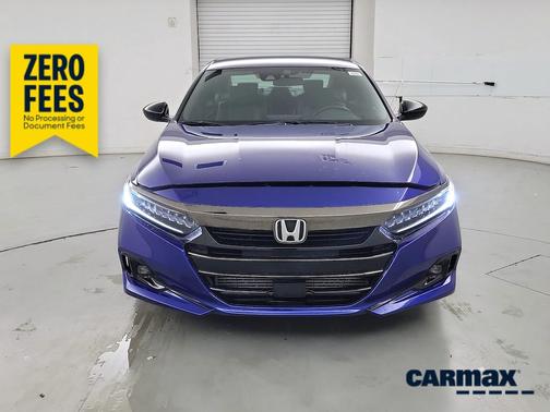 Blue 2021 Honda Accord Sport