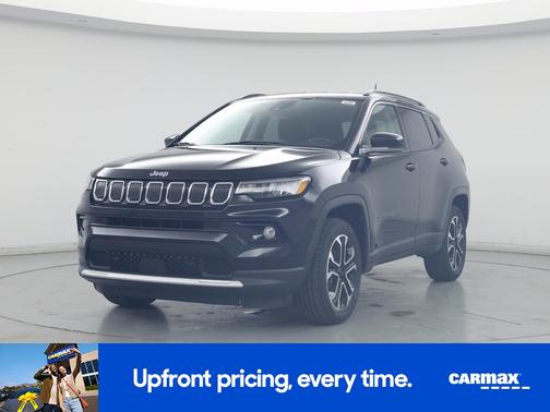 Black 2022 Jeep Compass Limited