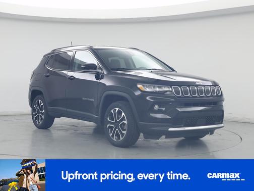 Black 2022 Jeep Compass Limited