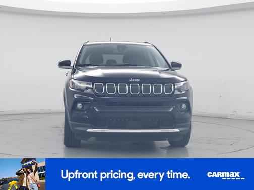 Black 2022 Jeep Compass Limited