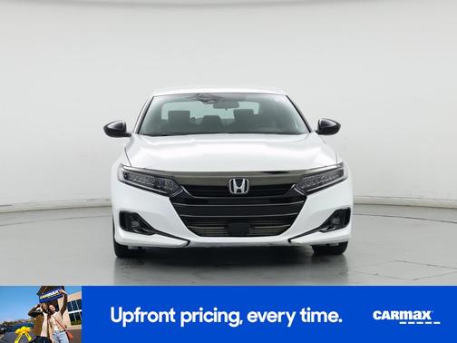 White 2021 Honda Accord Sport