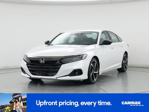 White 2021 Honda Accord Sport