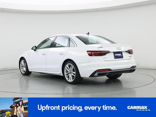 White 2023 Audi A4 S-Line Premium Plus