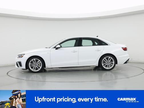White 2023 Audi A4 S-Line Premium Plus
