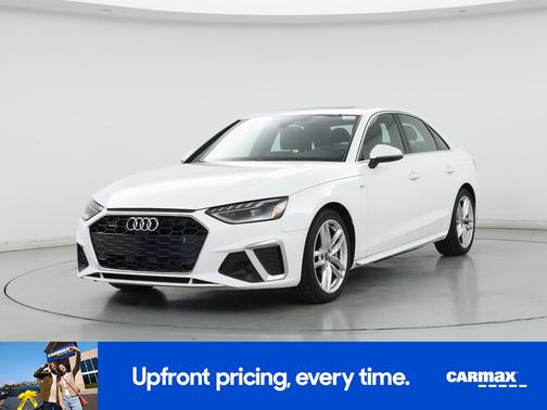 White 2023 Audi A4 S-Line Premium Plus