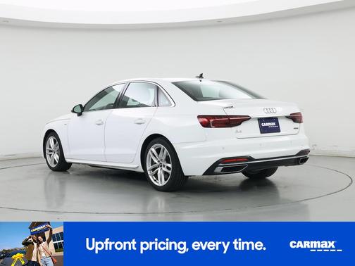 White 2023 Audi A4 S-Line Premium Plus