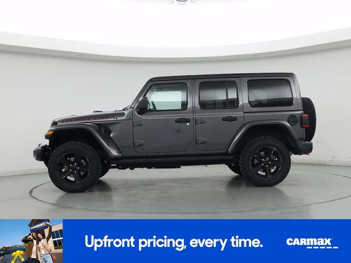 Gray 2020 Jeep Wrangler Unlimited Rubicon