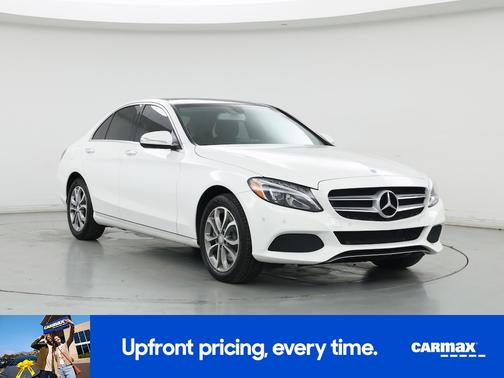 White 2015 Mercedes-Benz C-Class