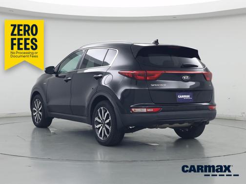 Black 2017 Kia Sportage EX