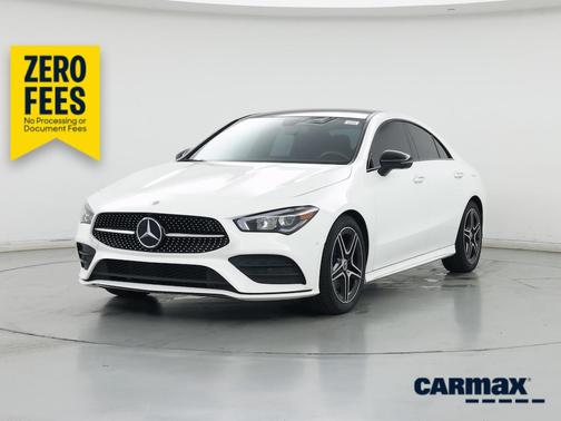 White 2022 Mercedes-Benz CLA 250