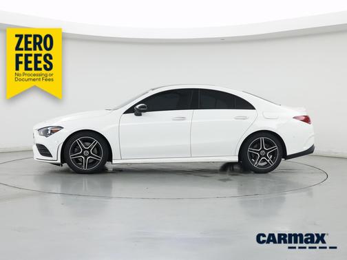 White 2022 Mercedes-Benz CLA 250