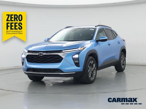 Blue 2025 Chevrolet Trax LT