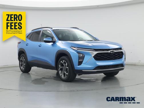 Blue 2025 Chevrolet Trax LT