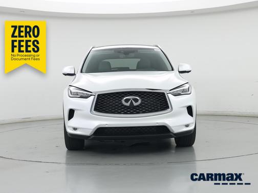 White 2023 INFINITI QX50 Sensory