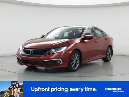 Red 2019 Honda Civic EX
