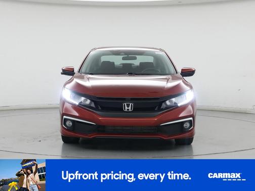 Red 2019 Honda Civic EX