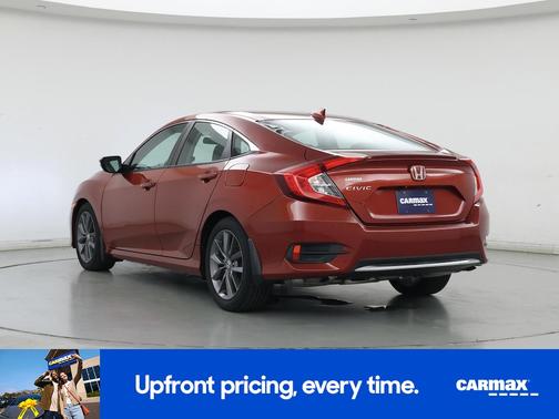 Red 2019 Honda Civic EX