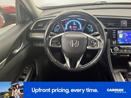 Red 2019 Honda Civic EX