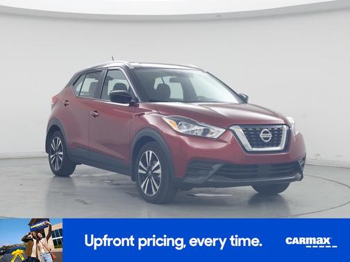 Red 2020 Nissan Kicks SV