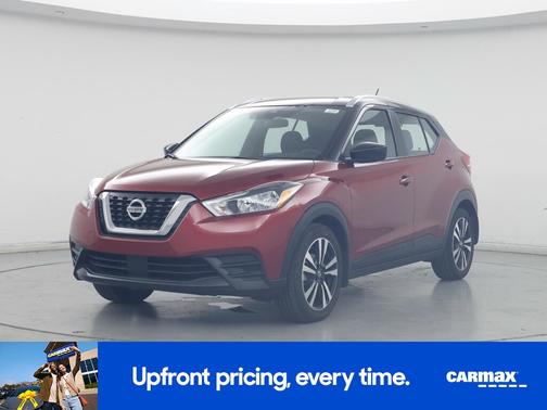Red 2020 Nissan Kicks SV