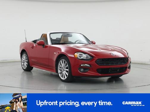 Red 2018 FIAT 124 Spider Lusso