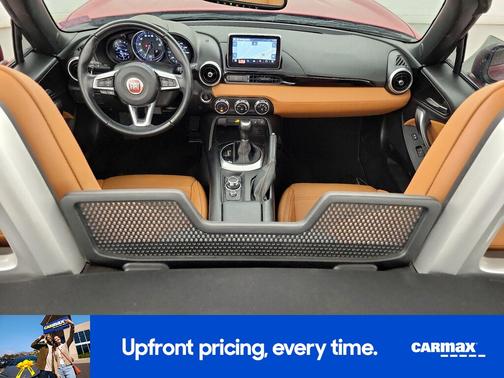 Red 2018 FIAT 124 Spider Lusso