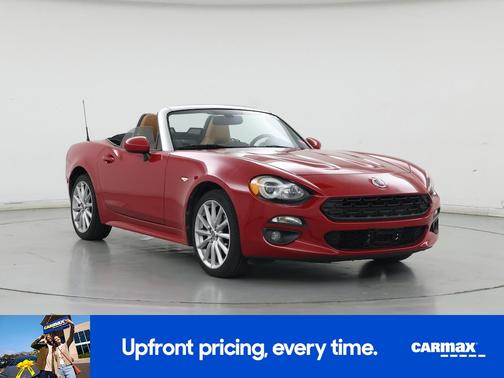 Red 2018 FIAT 124 Spider Lusso