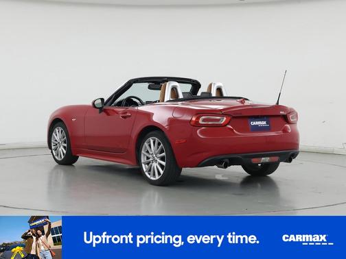 Red 2018 FIAT 124 Spider Lusso