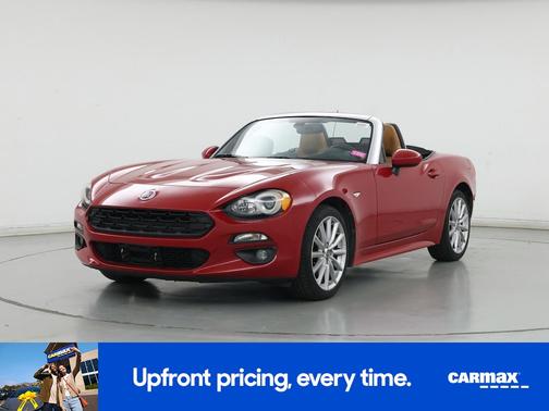 Red 2018 FIAT 124 Spider Lusso