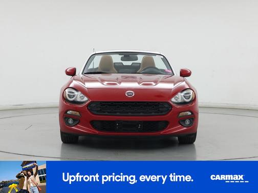 Red 2018 FIAT 124 Spider Lusso