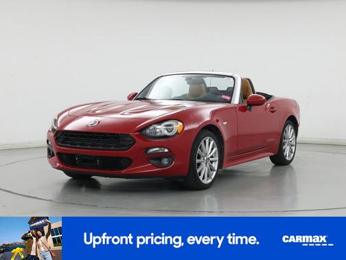 Red 2018 FIAT 124 Spider Lusso