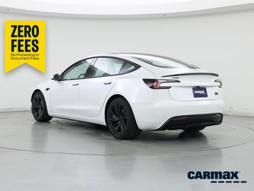 White 2025 Tesla Model 3 Performance