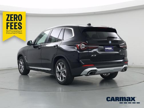 Black 2023 BMW X3 XDrive30i