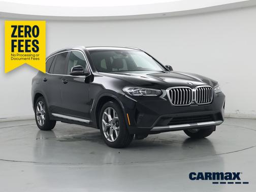 Black 2023 BMW X3 XDrive30i
