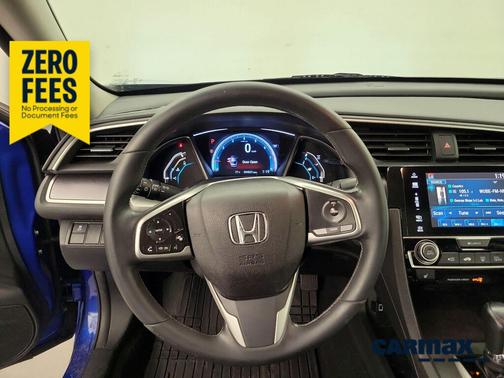 Blue 2016 Honda Civic EX-L