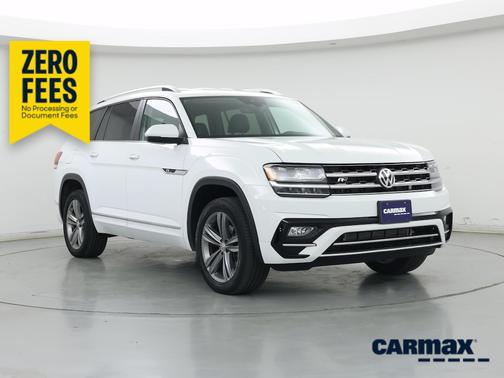White 2019 Volkswagen Atlas SE R-Line