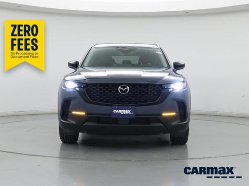 Blue 2025 Mazda CX-50 Hybrid Premium Plus