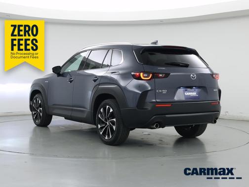 Blue 2025 Mazda CX-50 Hybrid Premium Plus