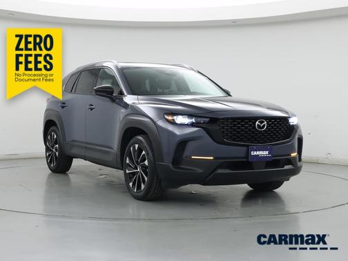 Blue 2025 Mazda CX-50 Hybrid Premium Plus