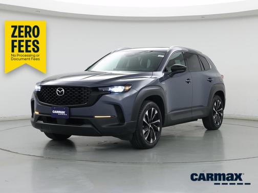 Blue 2025 Mazda CX-50 Hybrid Premium Plus